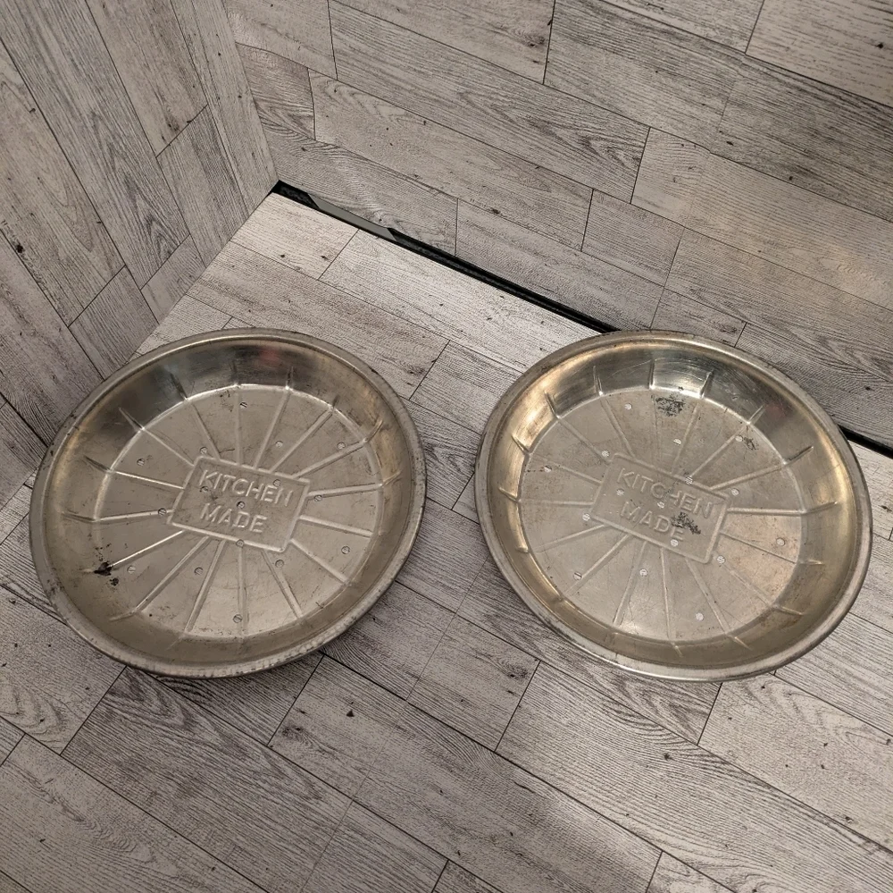Silver Bakeware Pie Pan Kitchen Made